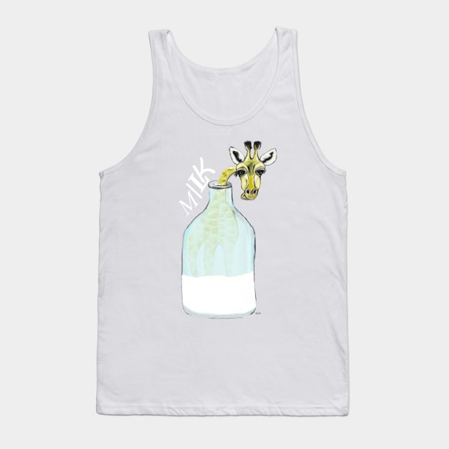 Giraf Milk Tank Top by msmart